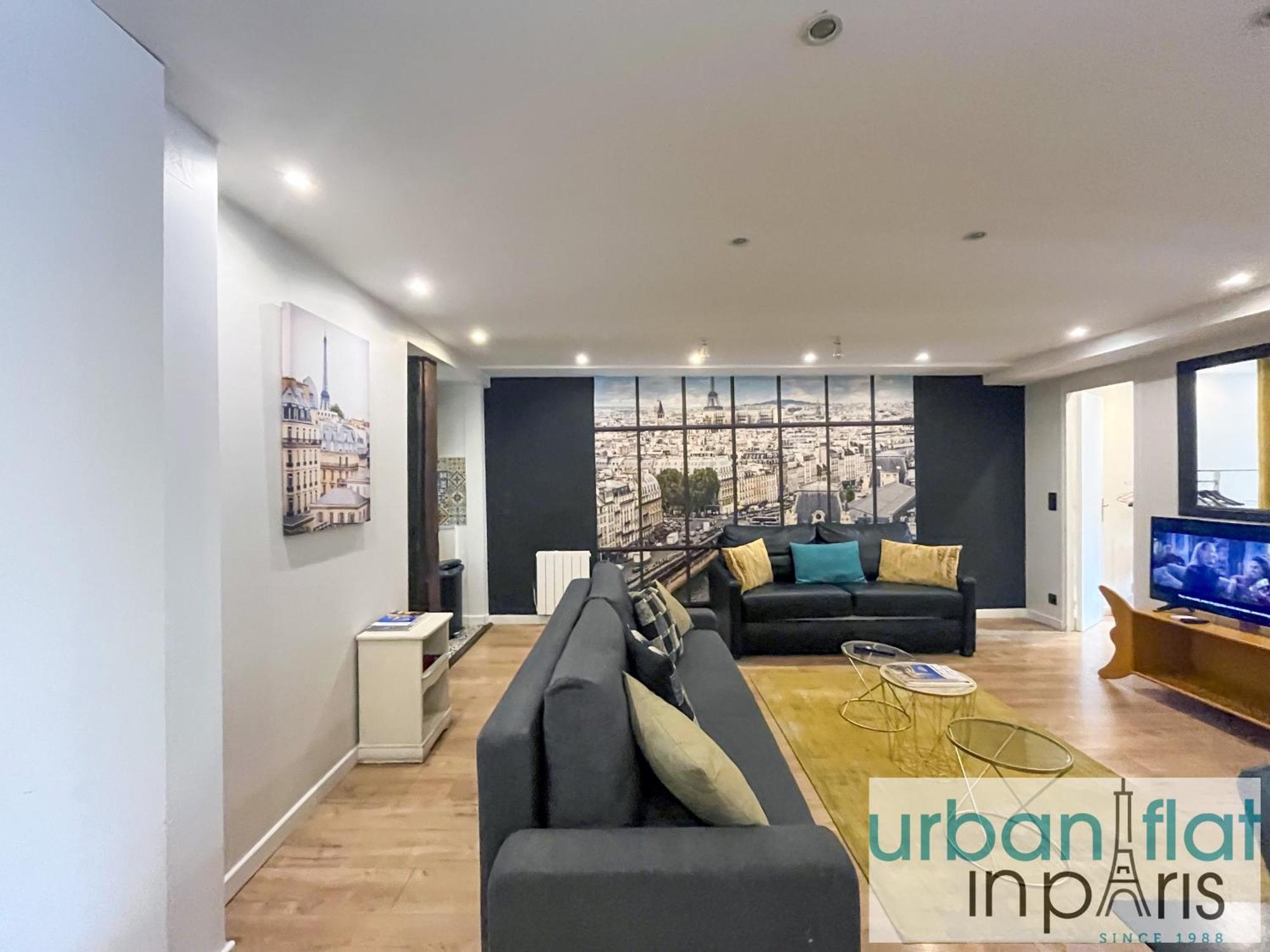120 - Urban Gorgeous Apartment Le Marais Paris Exterior photo